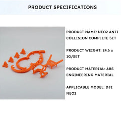 DJI Neo Gimbal Protector 4-in-1 | Anti-Collision Bumper Bar Protection Kit