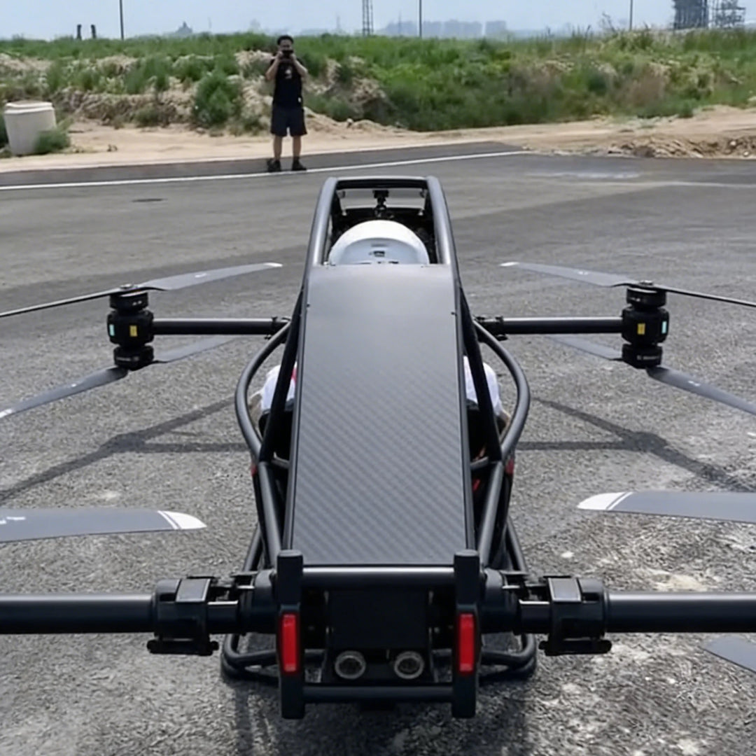 SHUIMAN JINSHAN CY-KT01 eVTOL Manned Aircraft — Single-Seat, 30-Min Flight, 120kg Payload, 23kW, Aviation Aluminum & Carbon Fiber