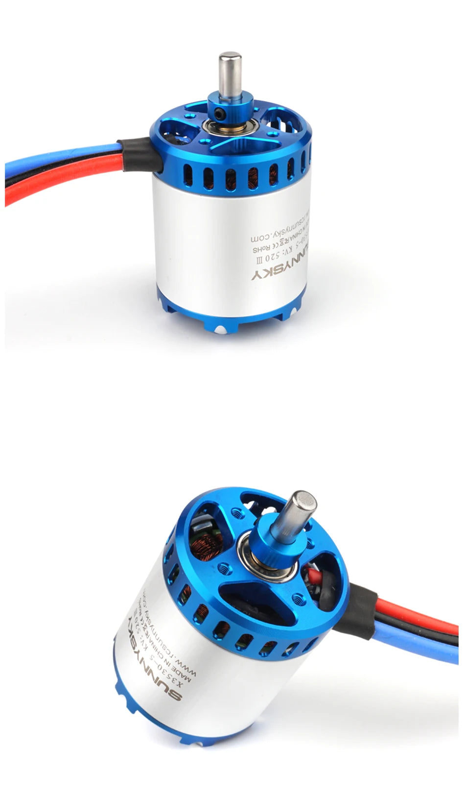 SUNNYSKY X3520-III X3530-III 560KV 780KV 445KV Brushless Motor with Box for RC Quadcopter Airplanes Fixed Wing Plane O