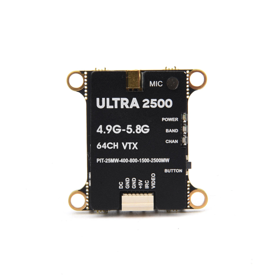 NEW 64CH 4.9G-5.8G 1.6W / 2.5W FPV VTX Transmitter with antenna For Long Range FPV Racing Drone Frame