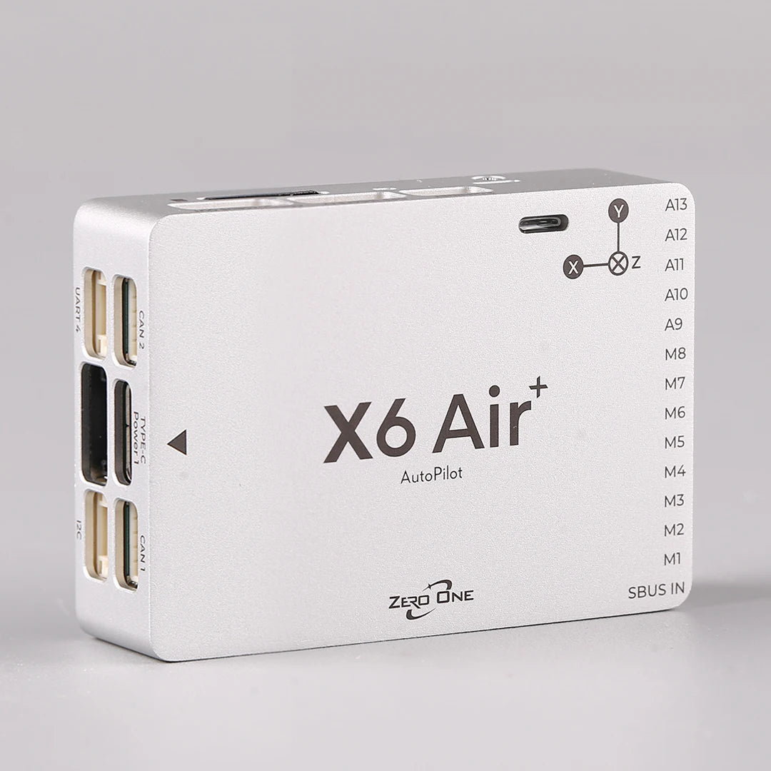 Zero One X6 Air+ Compact Flight Controller — FMU v6X, STM32H7, Dual IMU, ICM45686, Network Port, Pixhawk PX4