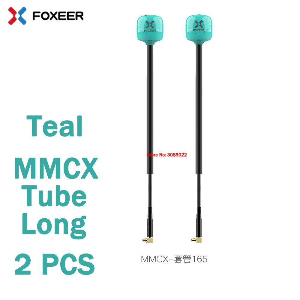 Foxeer Lollipop 4 Plus 5.8GHz FPV Antenna 2.6dBi RHCP — SMA / RP-SMA / UFL / MMCX, 1PC or 2PC