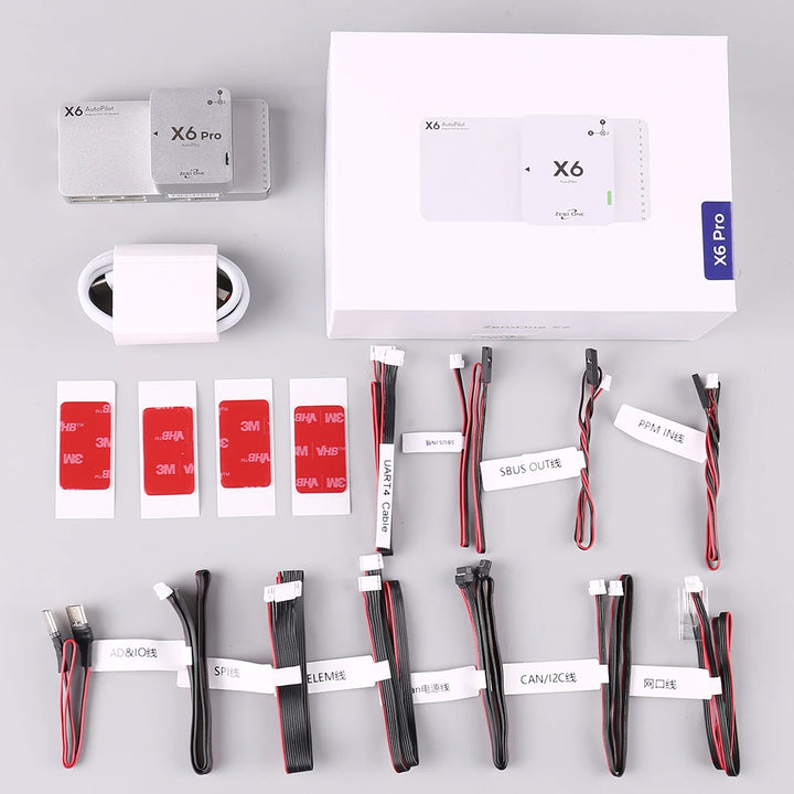 Zero One X6 Pro Enterprise Flight Controller — FMU v6X, STM32H7, Triple IMU, ICM42653, RM3100, 100Mbps Ethernet, VTOL & PX4