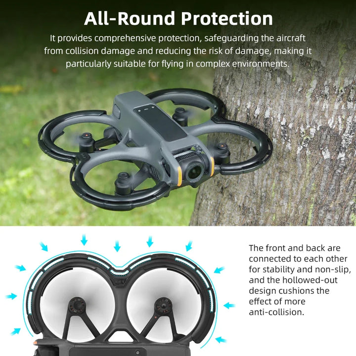 BRDRC Propeller Guard for DJI Avata 2 Anti-collision Bumpers Protection Guard Impact Protectors Drone Lightweight Accessories