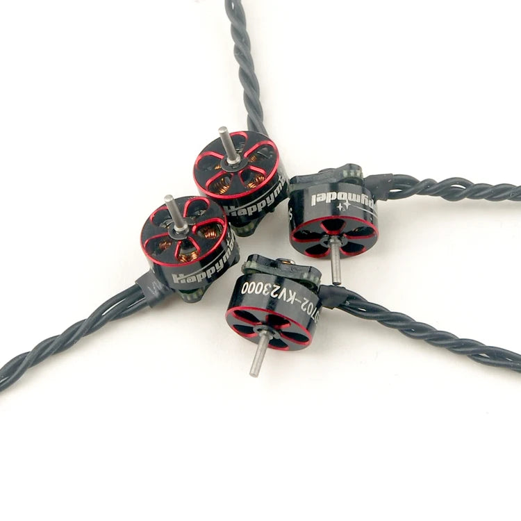 HappyModel SE0702 1S Brushless Motor 1.46g — 4-Pack (KV23000 / KV26000 / KV28000)