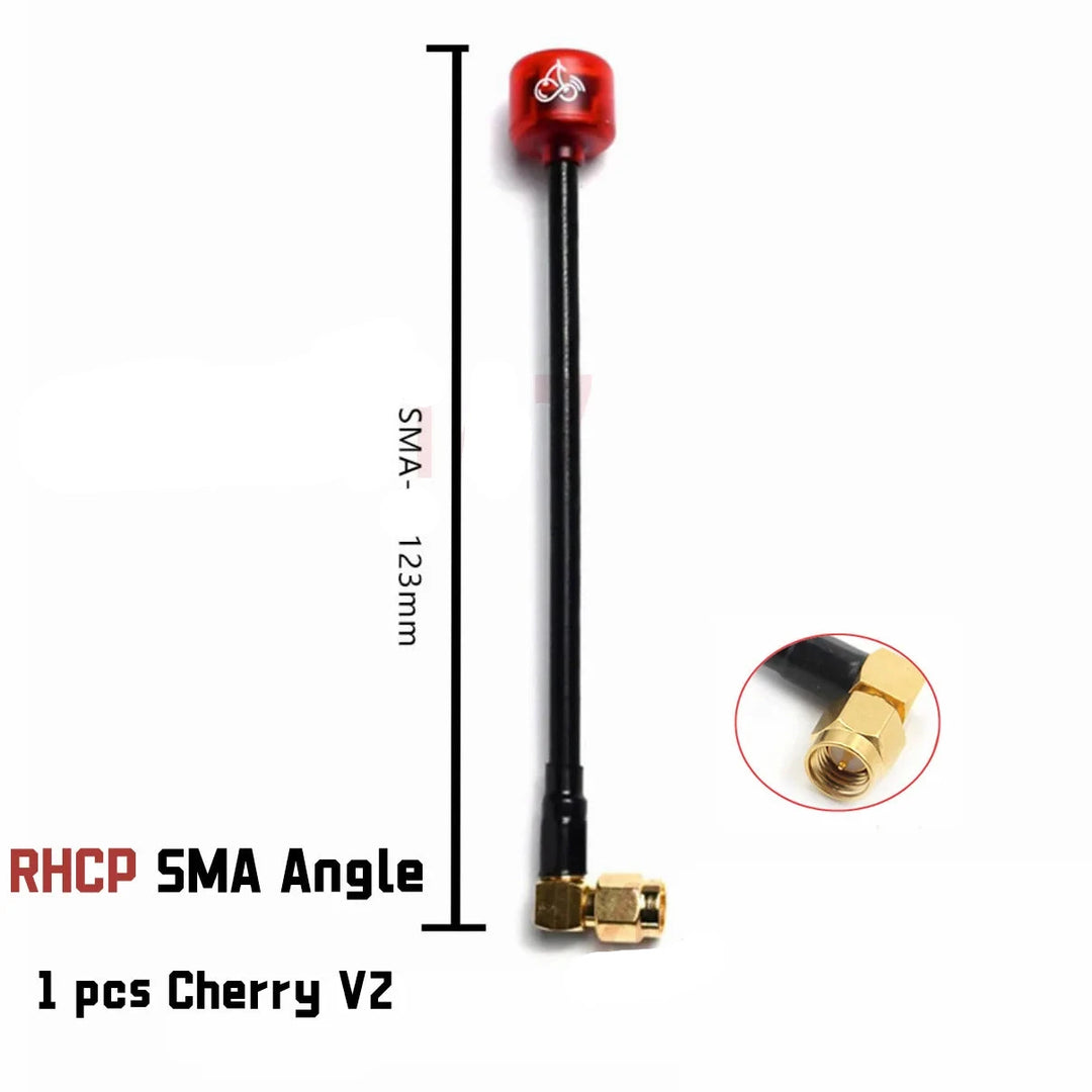 RUSHFPV Cherry 2 II 5.8G 1.8dBi FPV Antenna - SMA/MMCX/UFL LHCP/RHCP 230mm/150mm Long Range