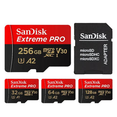 SanDisk Extreme Pro microSD Card | U3, V30, A2, 4K