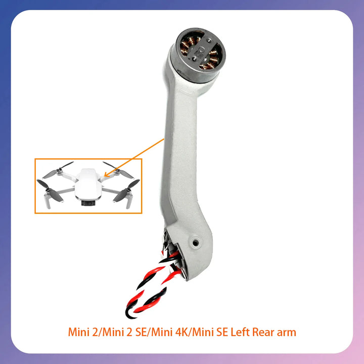 DJI Mini 4K Arm Rotation Repair Parts — Front / Rear, Left / Right, Full Set