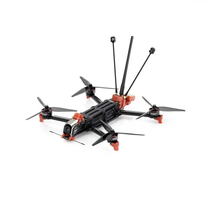 GEPRC MOZ7 V2 7-inch FPV Drone - Side Angle Showing Carbon Fiber Frame