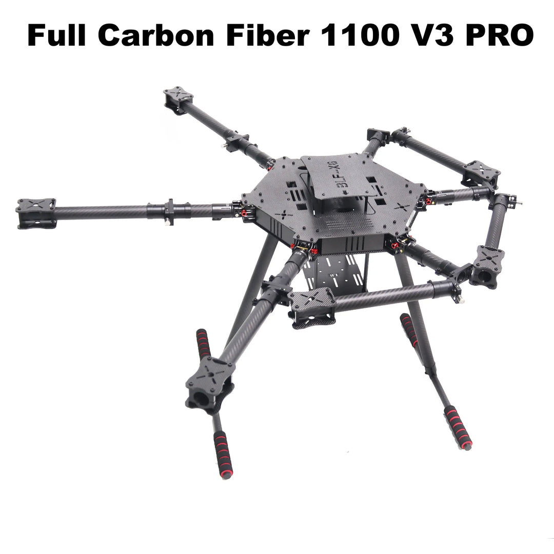 BCUBE Pixhawk PX4 LX1100 V3 PRO all Carbon Fiber 1100mm Six Rotor Frame Flight Controller Drone Hexa-Rotor