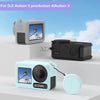 DJI Action 5 Pro/4/3 Silicone Case - Lens Cap Lanyard Protector