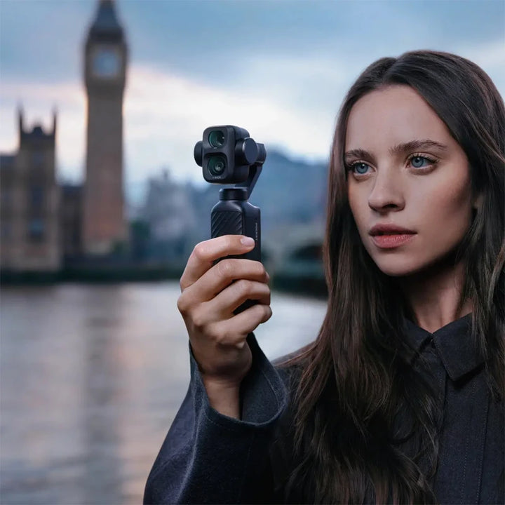 DJI Osmo Pocket 4P Standard Combo — Dual Camera, 1-Inch CMOS, 4K/240fps, 17-Stop Dynamic Range