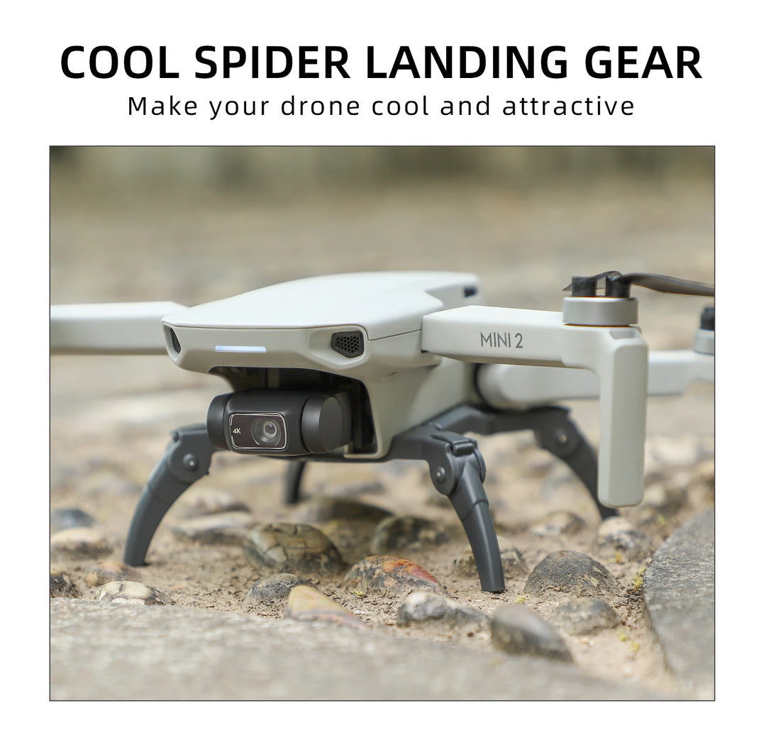 Landing Gear for Mavic Mini 2/SE Mini 4K Height Extended Leg Protector Quick Release Feet Extensions for DJI Drone Accessory