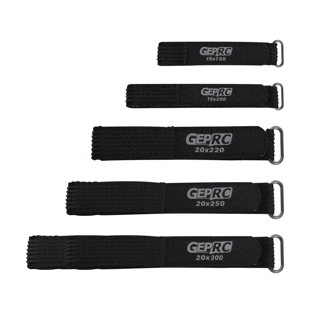 GEPRC Battery Black Strap 5PCS 15x150/15x200/20x220/20x250/20x300 MM