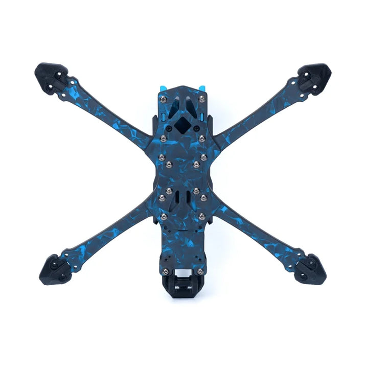 Axisflying MANTA5 SE Frame Kit Squashed-X Wheelbase 223mm T700 Carbon Fiber Recommended 2207/ 2306 Series Motor for RC FPV Drone