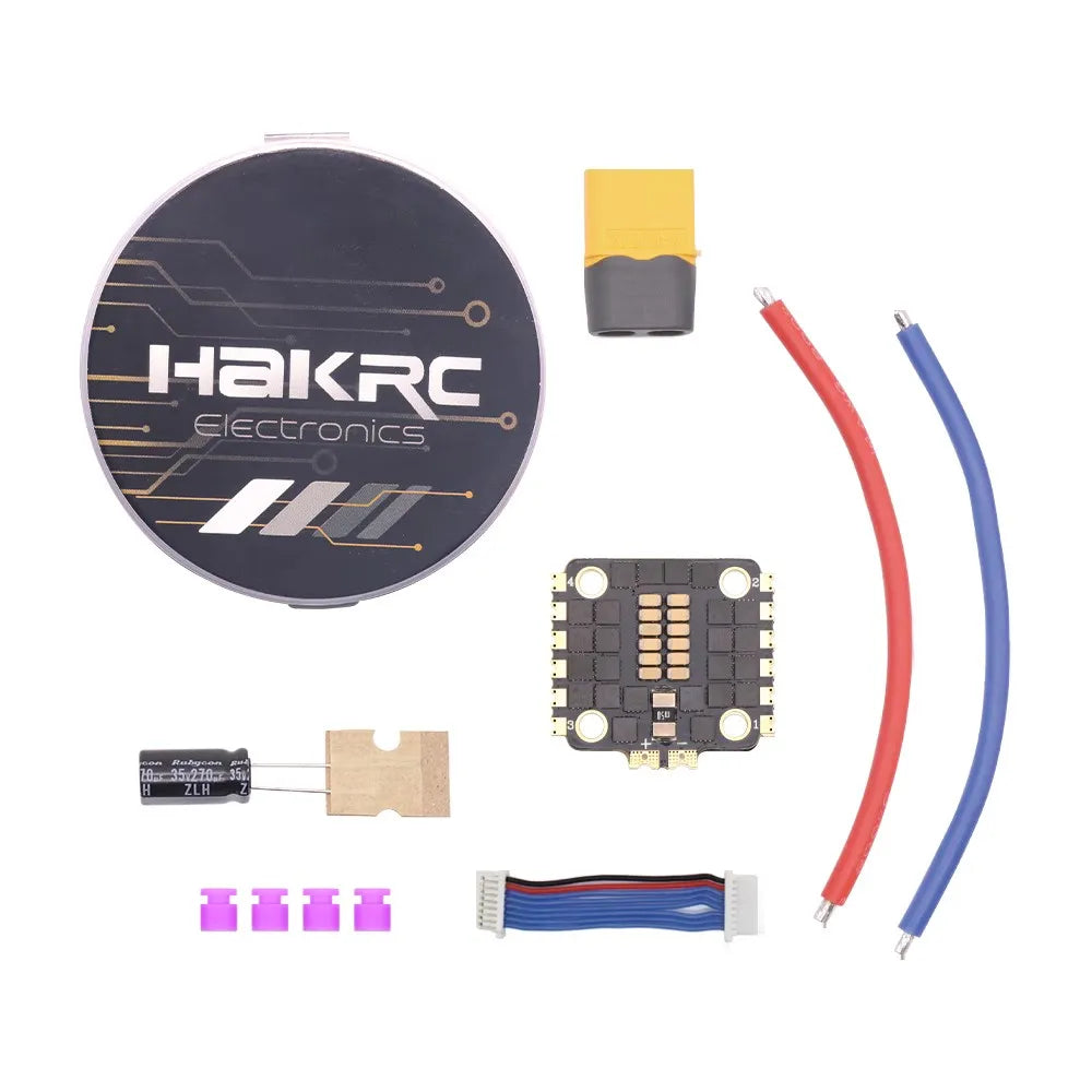 HAKRC F722 Mini V2 Flight Controller Stack with ESC 20x20mm