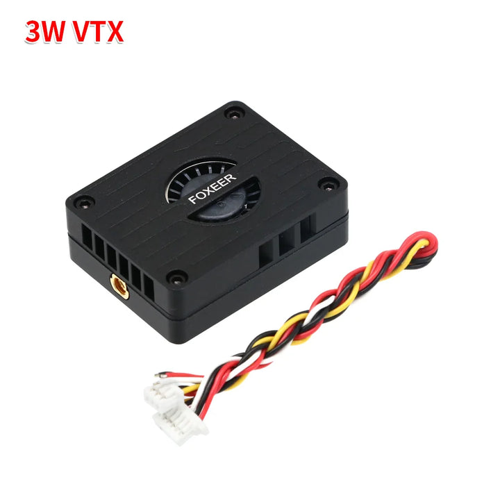 Foxeer Reaper Extreme V2 5.8GHz VTX — 2.5W / 3W / 5W / 10W, 72–80CH, Built-in Mic & Fan, Tramp, 20×20mm, for FPV Long Range Drones