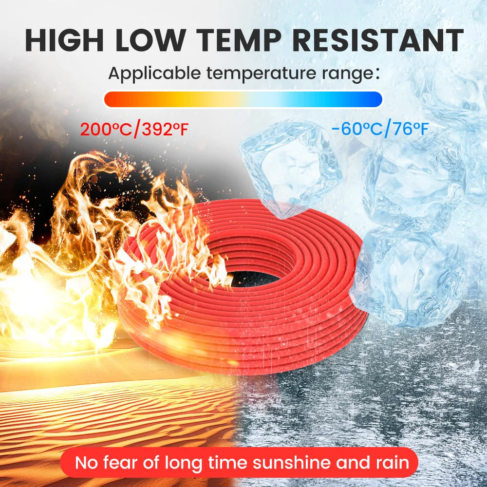 CONEPY Electrical Wire Super Soft Flexible Silicone Cable 10 12 14 16AWG Tinned Copper Wire For RC/Drones/Battery/LED/Marine