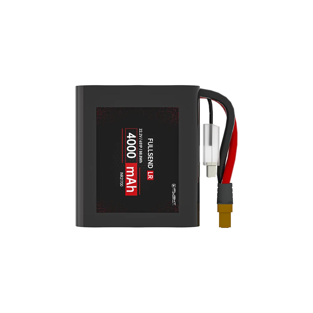 iFlight Fullsend LR 6S 4000mAh Low Multiplier Range Long Range Li-Ion Battery for Chimera7 Pro V2 Chimera9 ECO F6 BOB57