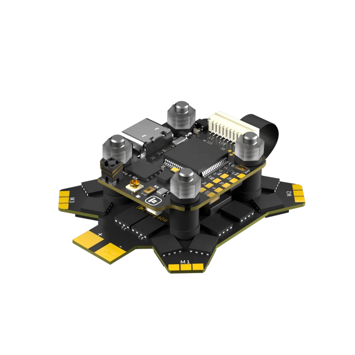 iFlight Borg 5S RX Stack (60R ESC) Flight Controller Built-in ELRS 2.4GHz Receiver Support LIHV battery for Racing FPV Parts