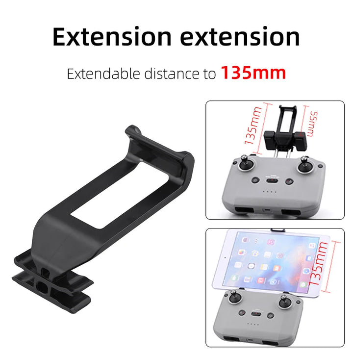 Expansion Bracket for DJI Mavic 3/Air 2S/Air 2/Mini 2/Mini 3 Pro/Air 3/Neo/Flip Drone Remote Control Tablet Holder Phone Holder