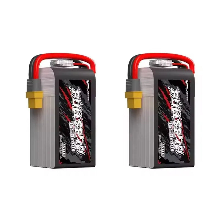 iFlight Fullsend 6S 1550mAh LiPo Battery — 150C, 22.2V, XT60H, FPV