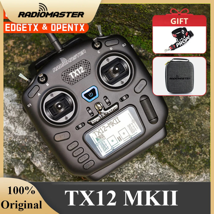 RadioMaster TX12 MKII ELRS Radio - EdgeTX OpenTX 16CH Transmitter