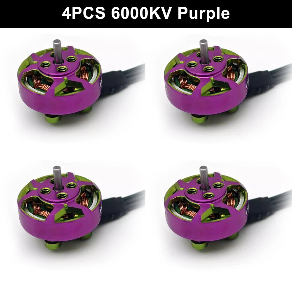 RCinpower GTS V3 1203 Brushless Motor 4PCS — 11500KV / 8000KV / 6000KV, 2–3" Toothpick & Micro FPV Racing