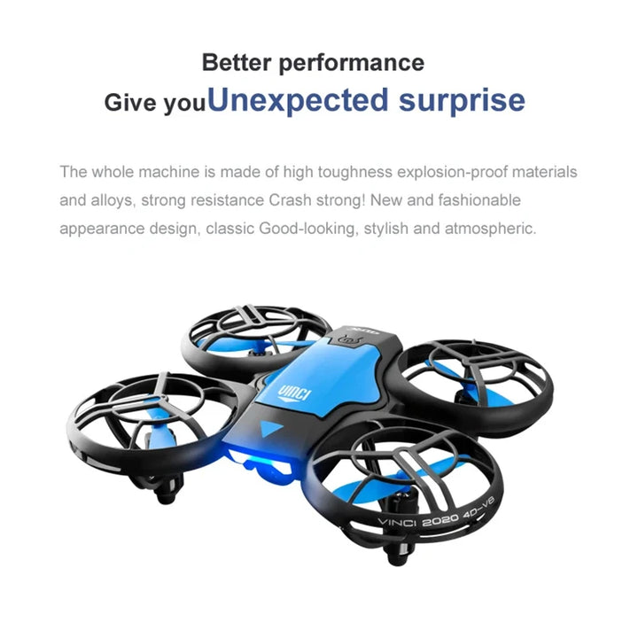 Xiaomi NEW Mini Profession Drone With 4k HD Wide Angle Camera Wifi Rc Height Keep Drone Fpv Foldable Drones Kids Toys 4DRC