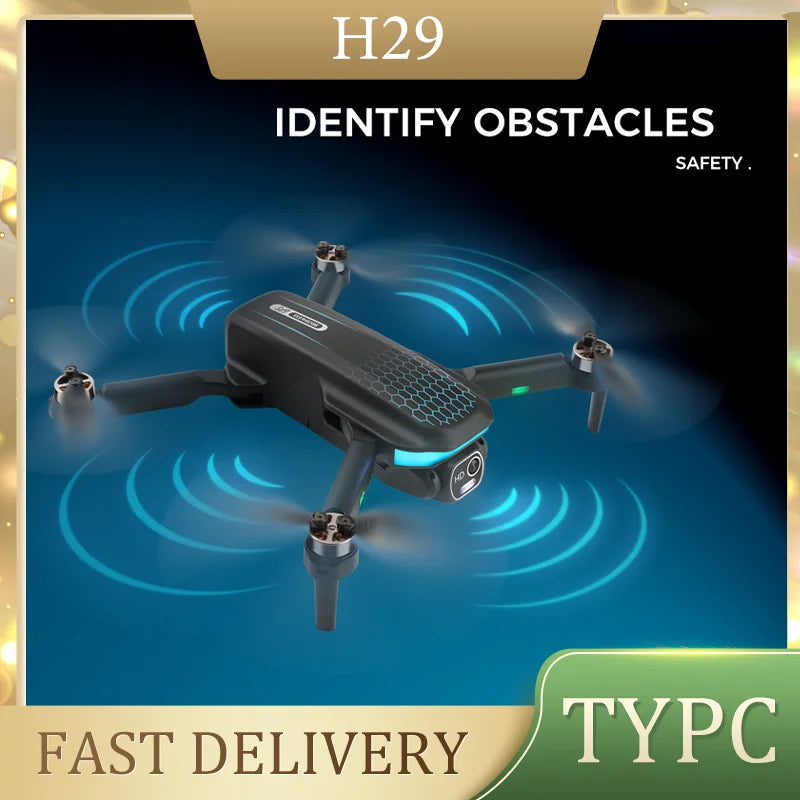 5G GPS RC Drone HD Camera Wifi Fpv Brushless Photography Foldable Obstacle Avoidance Quadcopter Professional Drones H29 Toys