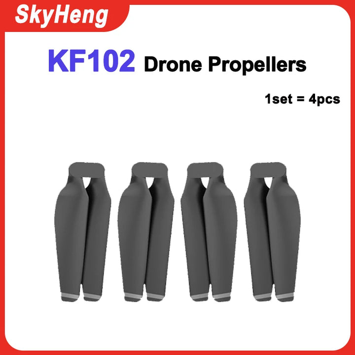 Original KF102 Max Propellers For KF102 Drone Replacement Blades Paddles KF102 Mini Dron Accessories Parts