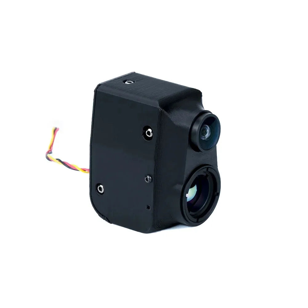 Axisflying ECO NAJA Dual FPV Thermal Camera — CMOS + IR, Servo Day/Night Switch, CVBS, 256×192 / 384×288 / 640×512