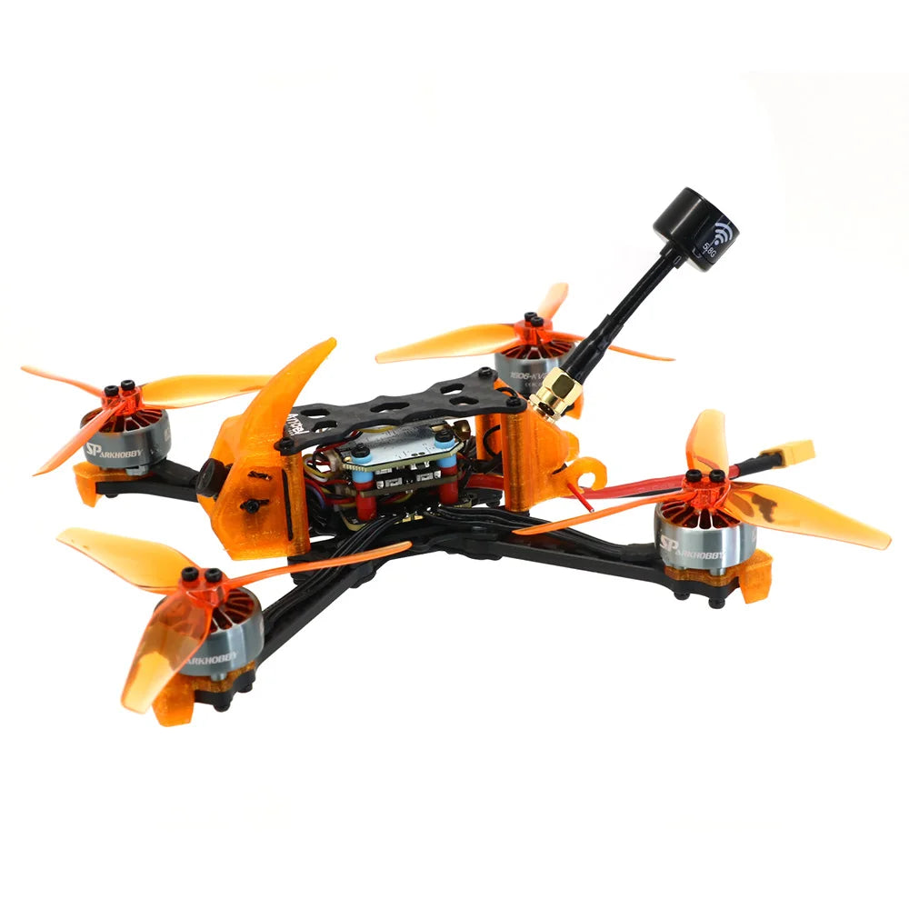 Angel35 3.5" Micro Freestyle FPV Drone BNF 1606 2750KV 40A F405 4-6S ELRS