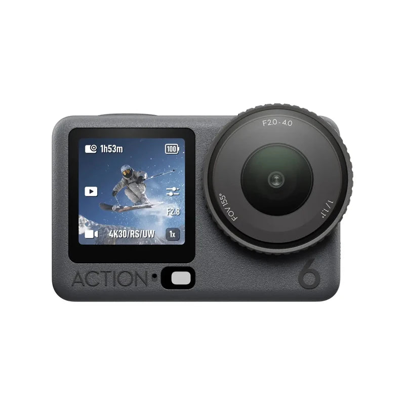 DJI Osmo Action 6 - 8K Action Camera with Variable Aperture & 1/1.1-Inch Sensor