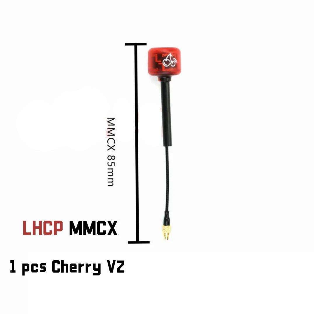 RUSHFPV Cherry 2 II 5.8G 1.8dBi FPV Antenna - SMA/MMCX/UFL LHCP/RHCP 230mm/150mm Long Range
