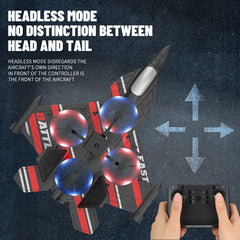 RC Aircraft with Camera Obstacle Avoidance Fighter 2.4G Airplane EPP Foam Plane Remote Control Helicopter Toys For Children Gift - Thedroneflight