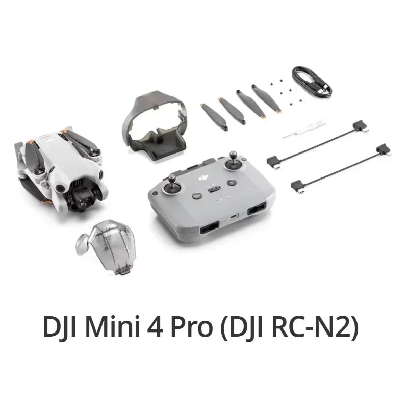 DJI Mini 4 Pro Drone / RC 2 / RC-N2 Combo 4K/60fps HDR True Vertical Shooting ActiveTrack 360° 100% Original Brand