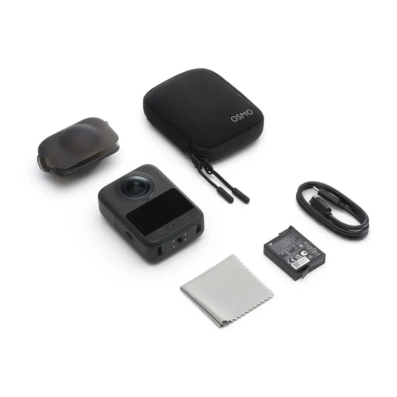 DJI Osmo 360 Action Camera - 1" Sensor Native 8K 360° Video 4K/120fps 170° Boost Mode Stabilization