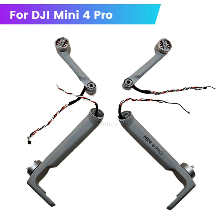 Arm Shell For DJI Mini 4 Pro Left Right Rear Front Arms With Feet Motors Repair Parts Replacement Drone Accessories