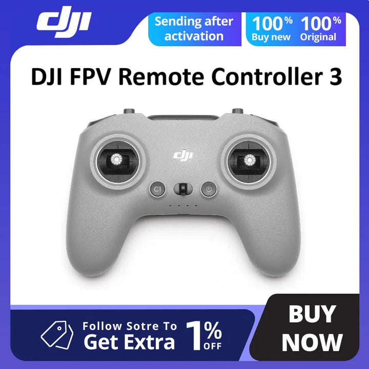 DJI FPV Remote Controller 3 DJI Original for DJI Avata2 Drone Goggles 3 Brand New Iroducts,In Stock.