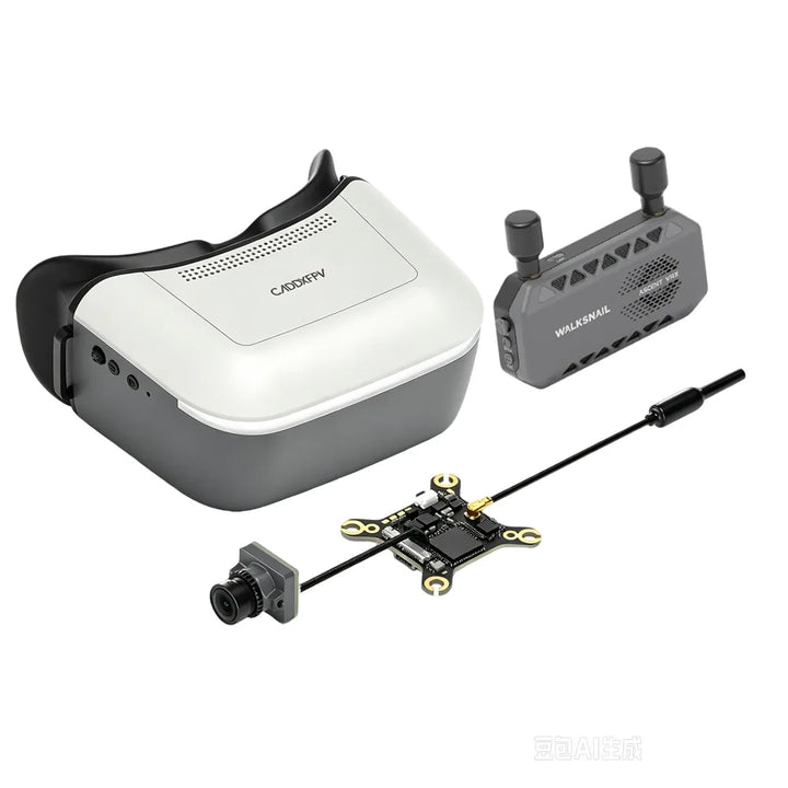 Walksnail Ascent HD FPV System — Ascent Goggles / Ascent VRX / Ascent Lite VTX, 5.8GHz, 1080P, 4km+