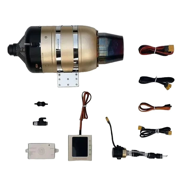 SWIWIN SW220B Turbojet Engine — 220N (22kg) Thrust, 32-Bit ECU, Brushless Starter, RC Jet / UAV / VTOL / Fixed Wing