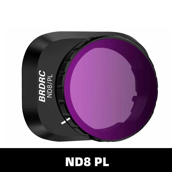 BRDRC Lens Filters for DJI Mini 4 Pro - UV CPL ND8/16/32/64 ND-PL Set
