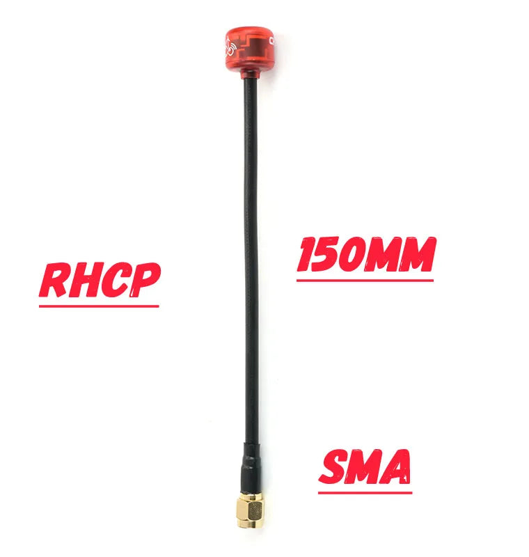 RUSHFPV Cherry 2 II 5.8G 1.8dBi FPV Antenna - SMA/MMCX/UFL LHCP/RHCP 230mm/150mm Long Range