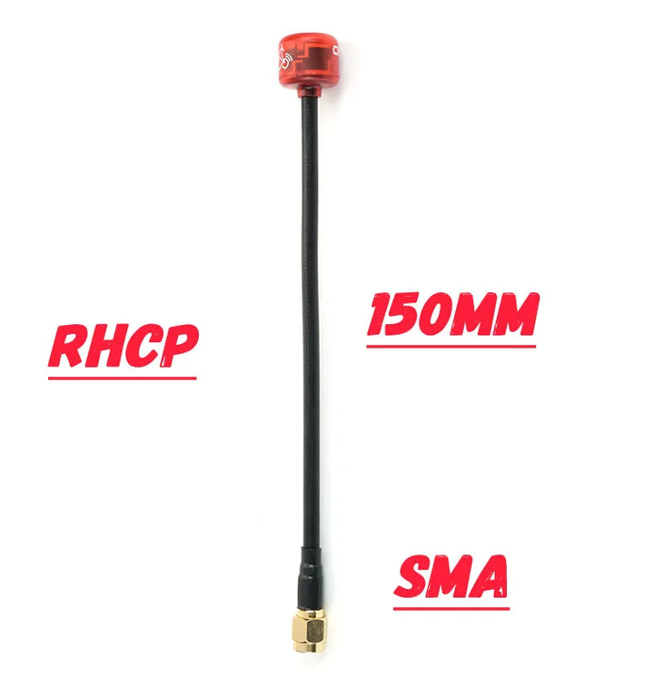 RUSHFPV Cherry 2 II 5.8G 1.8dBi FPV Antenna - SMA/MMCX/UFL LHCP/RHCP 230mm/150mm Long Range