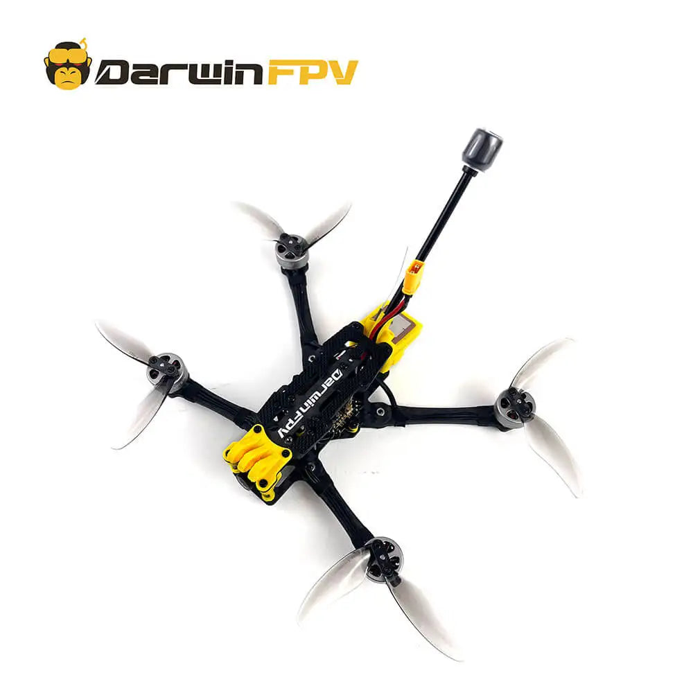 DarwinFPV  FoldApe4 4 Inch Folding Long Range FPV Drone F411 15A ELRS AIO Quadcopter