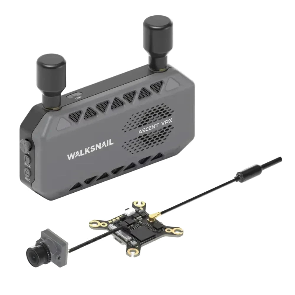 Walksnail Ascent HD FPV System — Ascent Goggles / Ascent VRX / Ascent Lite VTX, 5.8GHz, 1080P, 4km+