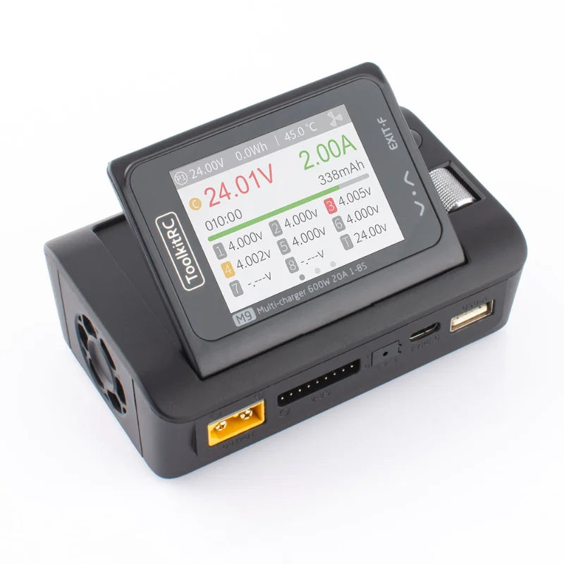 ToolkitRC M9 600W 20A Smart Battery Charger
