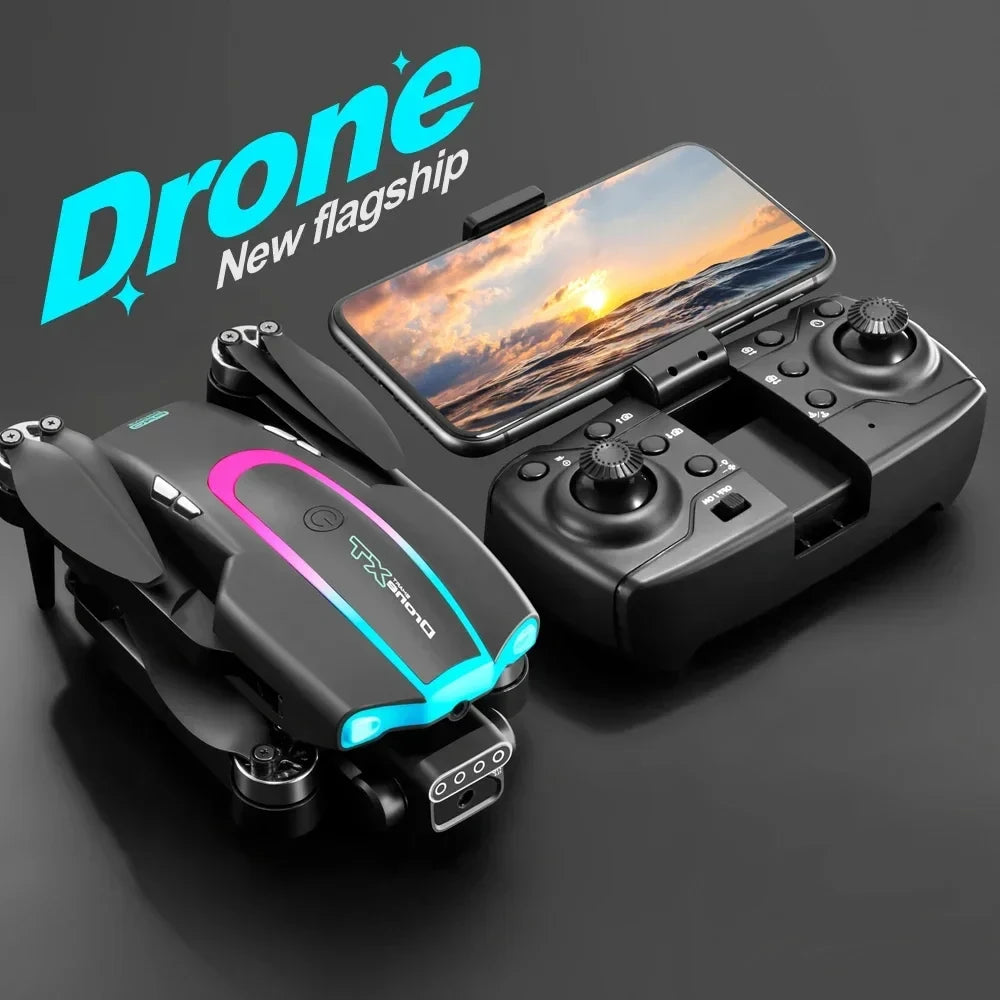 XT105 Mini Drone 4K HD Dual Camera GPS Wifi Fpv Brushless Motor Dual Engine Foldable Quadcopter Professional RC Helicopter Toys