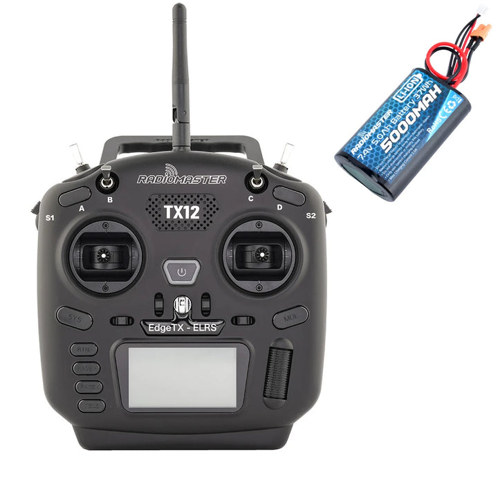 IN Stock RadioMaster TX12 MKII 16CH ELRS CC2500 Hall Gimbals Radio Transmitter Support OPENTX EDGETX